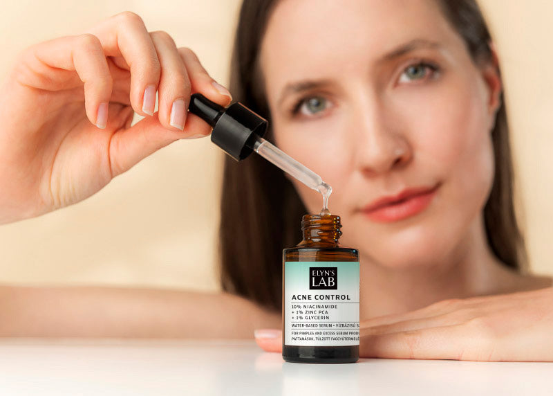 Acne Control 10% Niacinamid + 1% Zink PCA + NMF serum für fettige, unreine haut