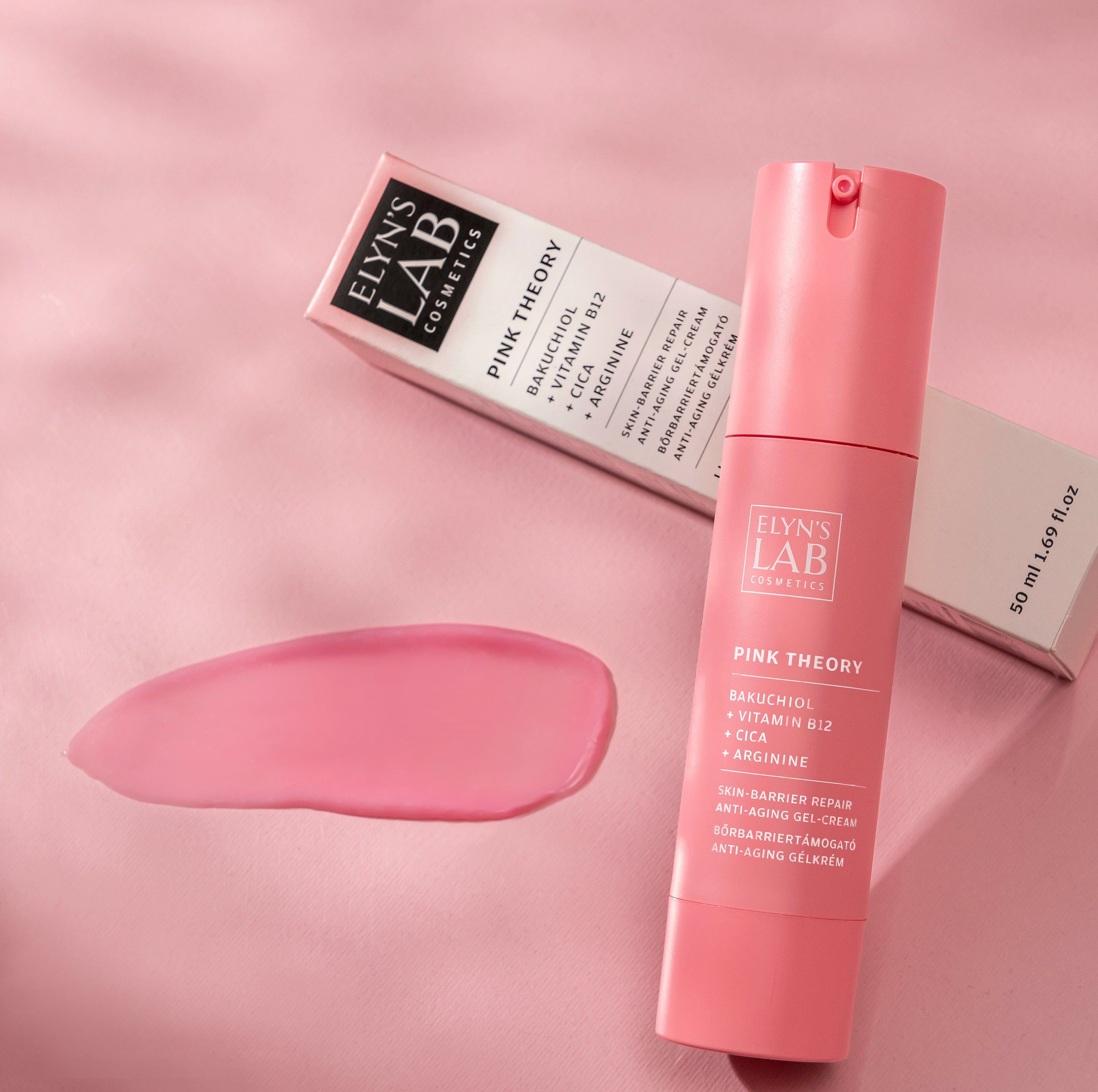 Pink Theory – Hautbarriere-stärkende Anti-Aging Gel-Creme mit Bakuchiol + Vitamin B12