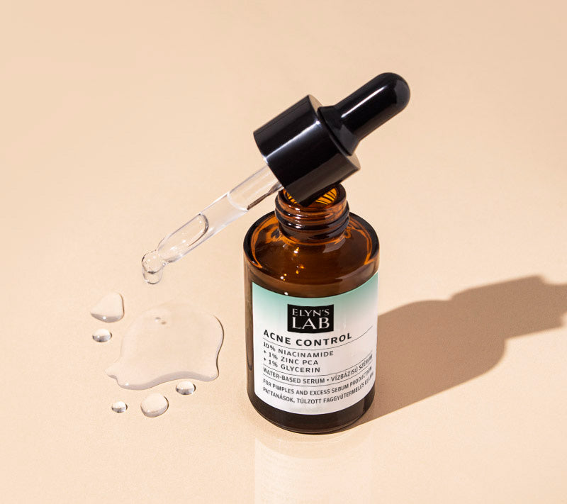 Acne Control 10% Niacinamid + 1% Zink PCA + NMF serum für fettige, unreine haut