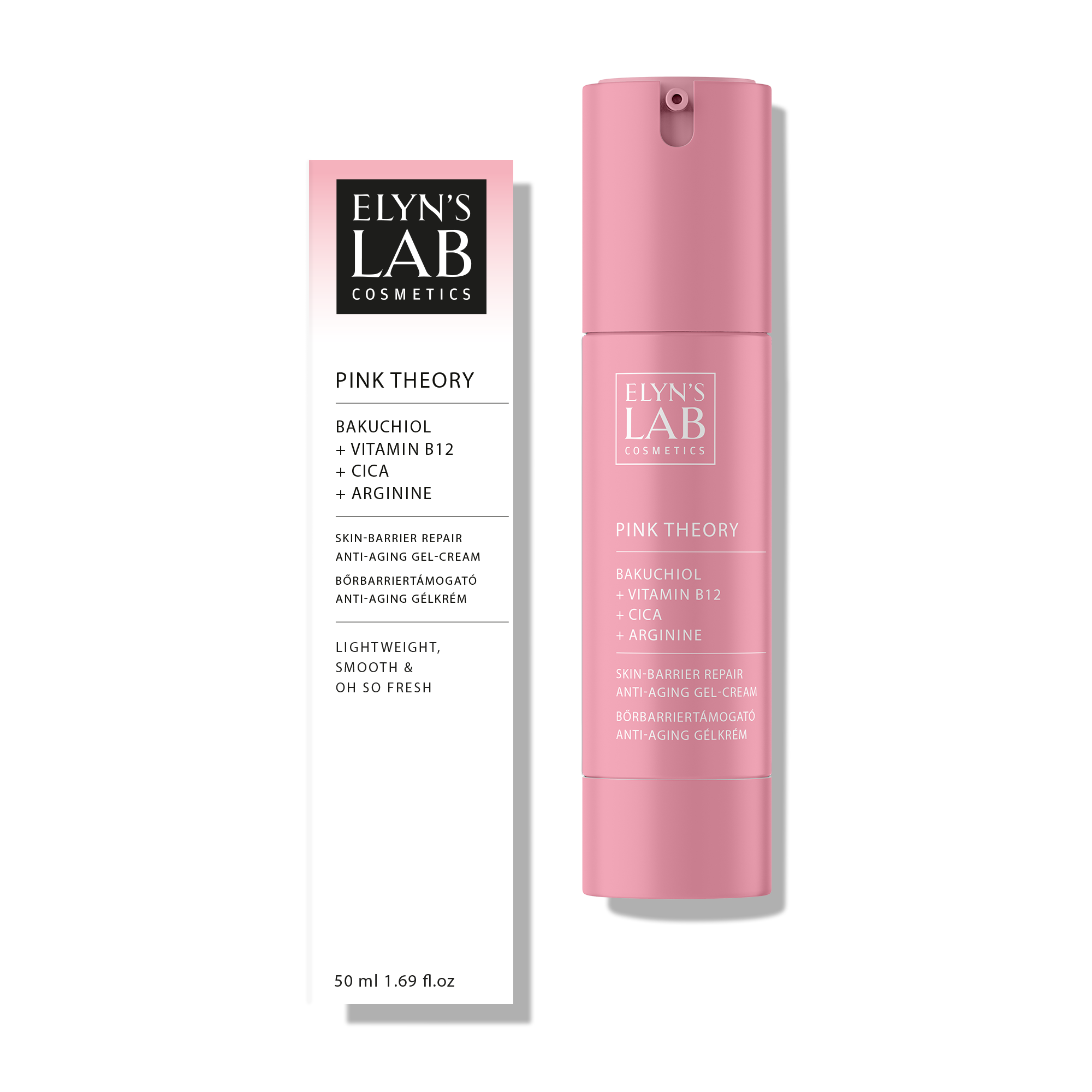 Pink Theory – Hautbarriere-stärkende Anti-Aging Gel-Creme mit Bakuchiol + Vitamin B12