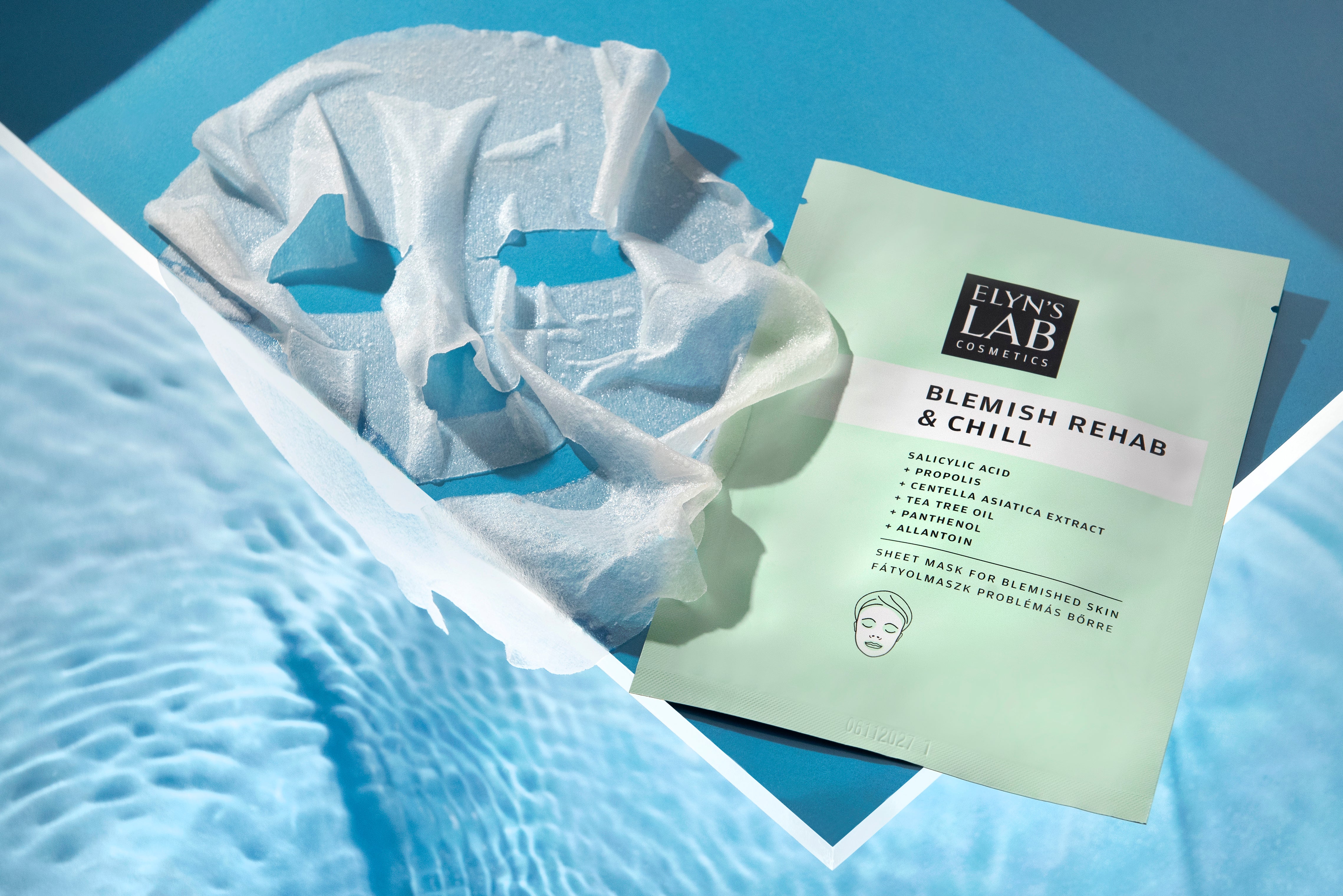Blemish Rehab & Chill Vliesmaske für problematische Haut